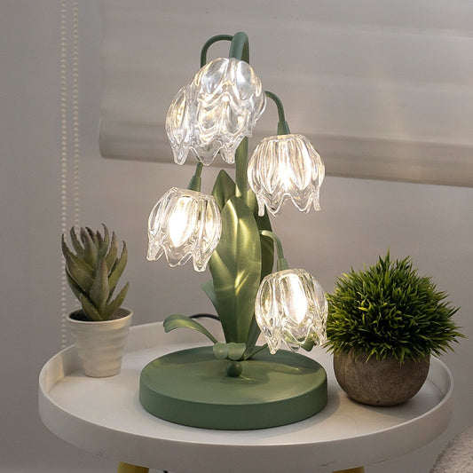 Pastoral Flower Atmosphere Table Lamp