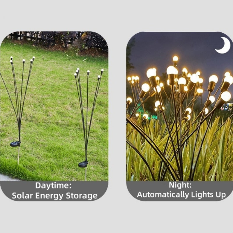 LED Solar Lamps For Courtyard Landscape Atmosphere Outdoor Waterproofing