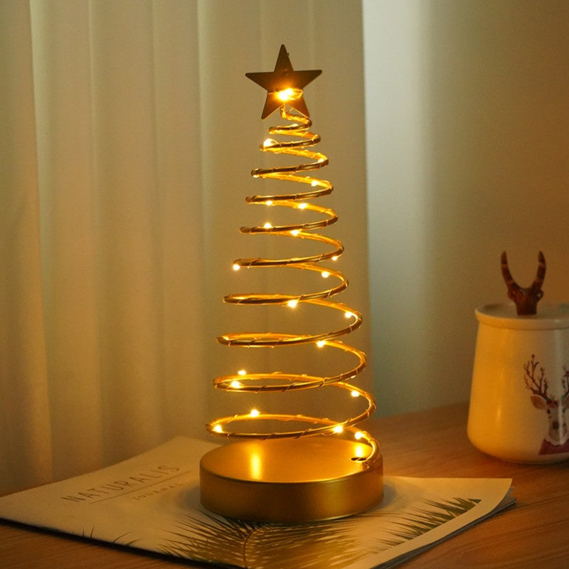 Star Crystal Christmas Tree Decorative Lights