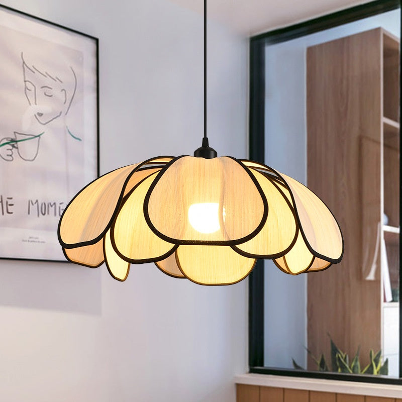 Medieval Style Artistic High-End Petal Chandelier