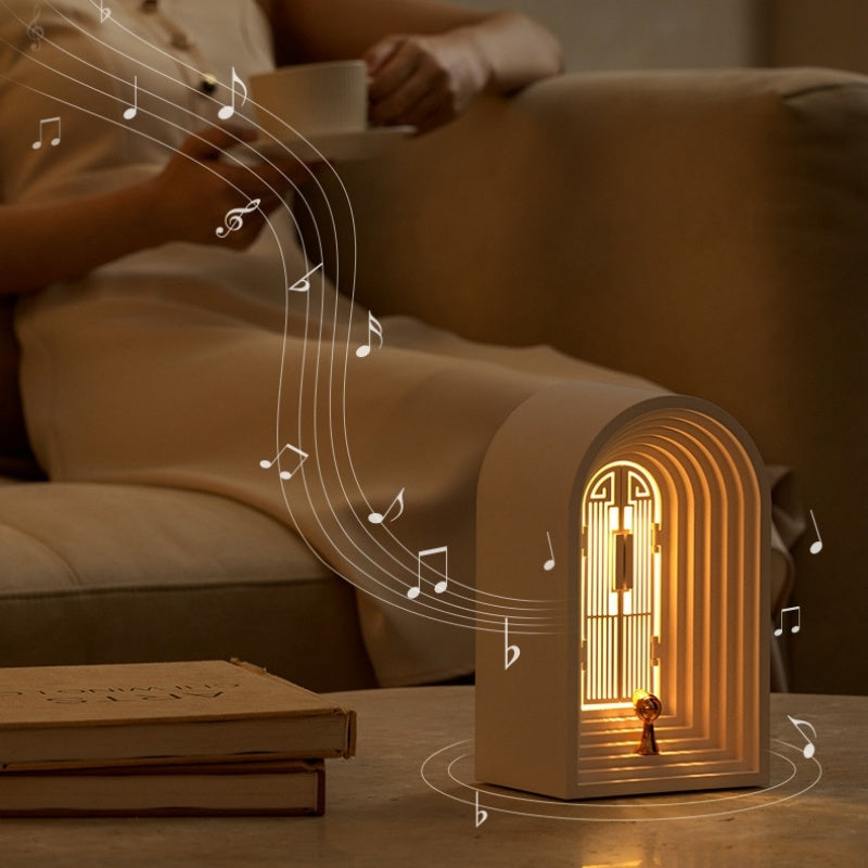 Creative Bluetooth Speaker Night Lamp