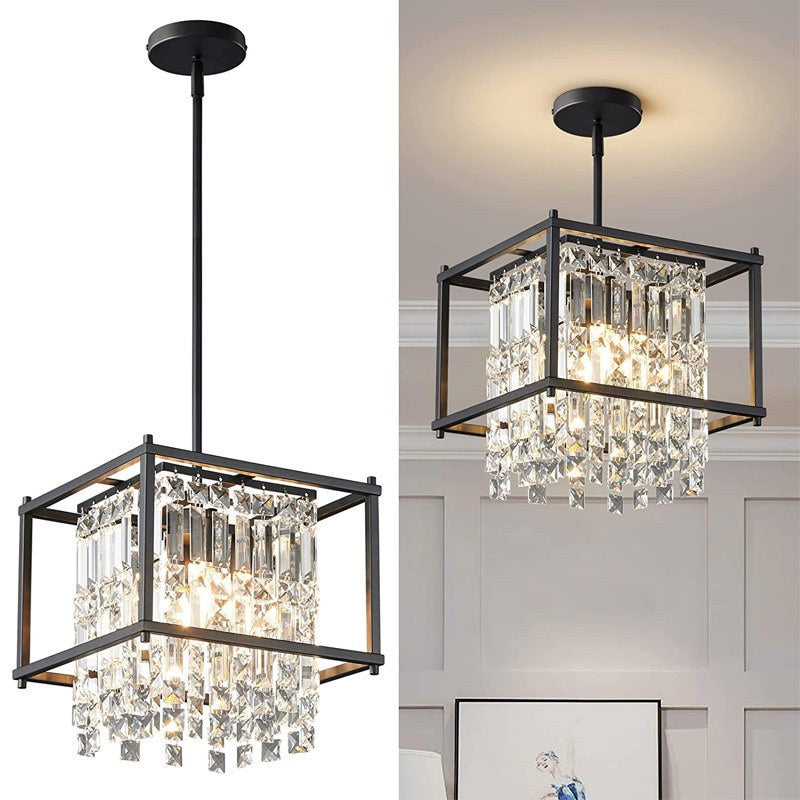 Crystal Chandelier Bedroom Dining Room Kitchen Minimalistic