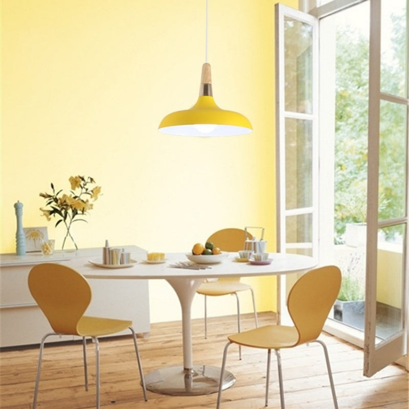 Modern And Simple Macaron Light Living Room And Dining Room