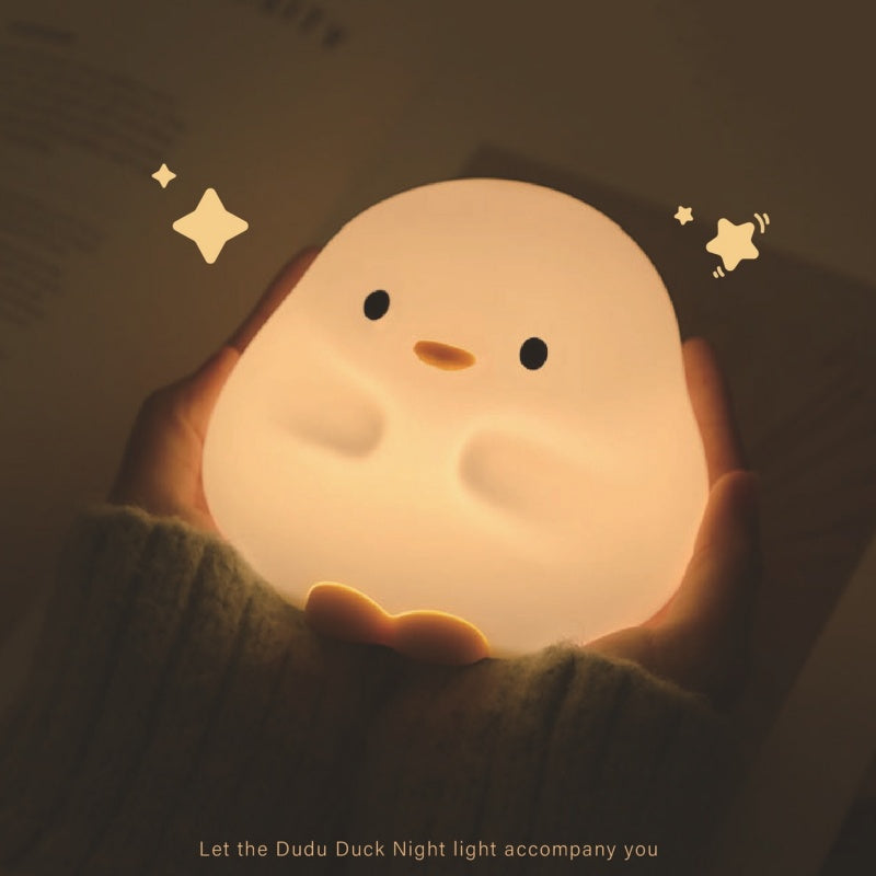 DuDu Duck Silicone Bedroom Night Light