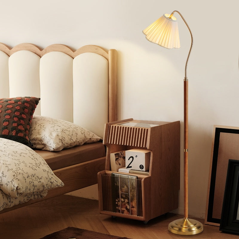 Retro Fabric Floor Lamp