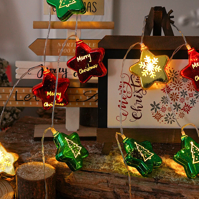 Christmas Holiday Decorative Star-Shaped Spherical Atmosphere Lights
