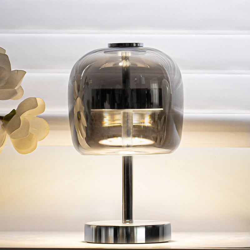 Simple and Elegant Glass Table Lamp
