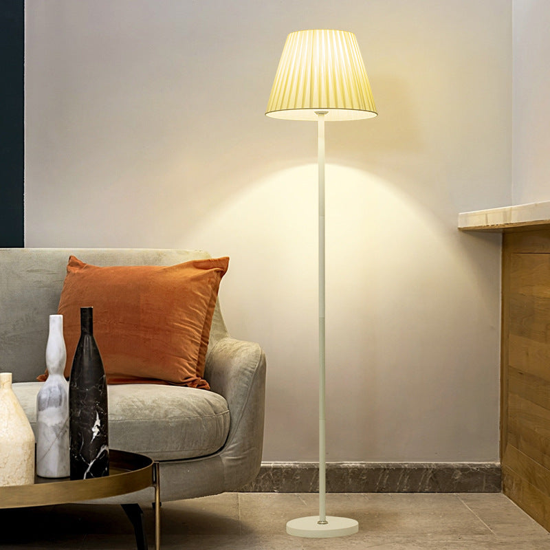 Floor lamp living room bedroom bedside lamp Modern creative warm LED remote control background light