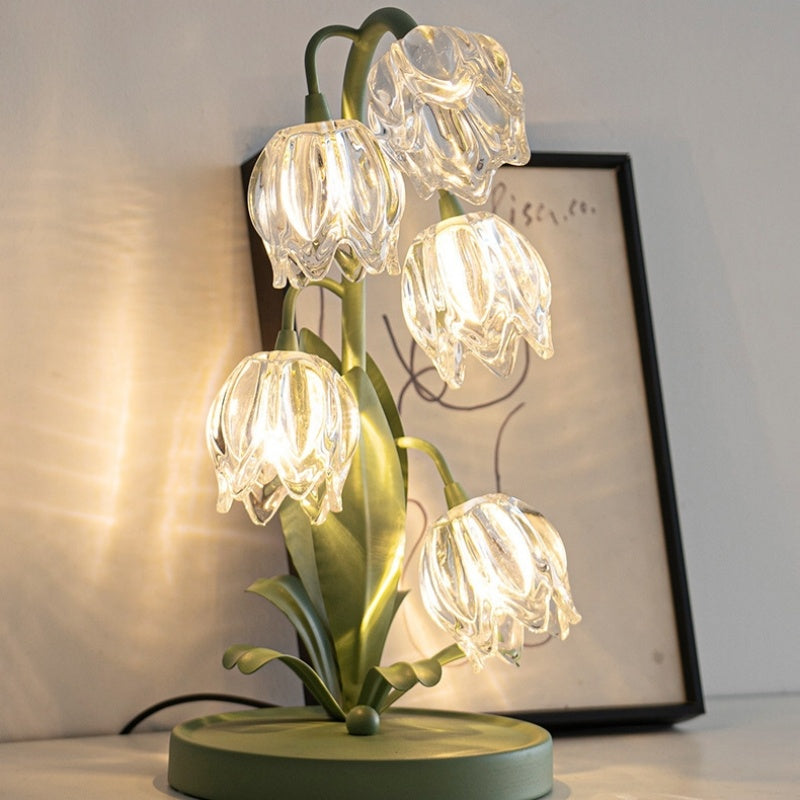 Pastoral Flower Atmosphere Table Lamp