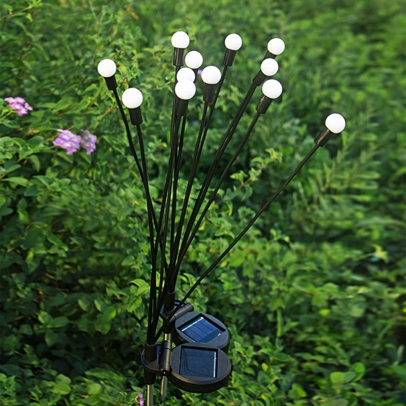 LED Solar Lamps For Courtyard Landscape Atmosphere Outdoor Waterproofing