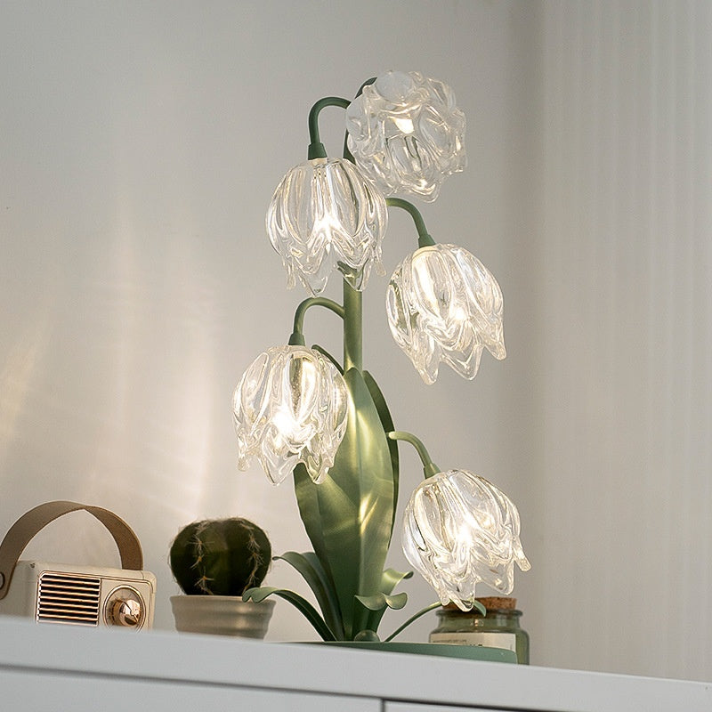 Pastoral Flower Atmosphere Table Lamp