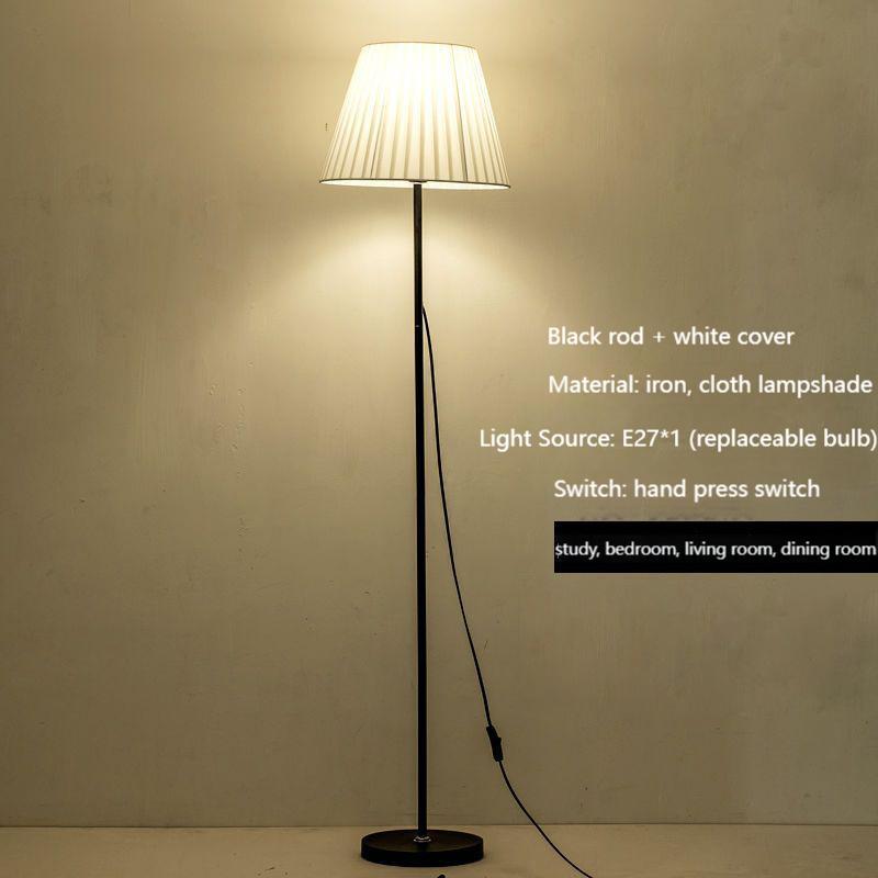 Floor lamp living room bedroom bedside lamp Modern creative warm LED remote control background light