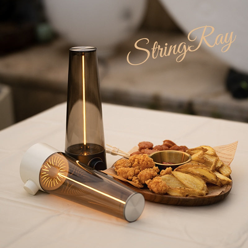 Retro Cylindrical Night Lamp