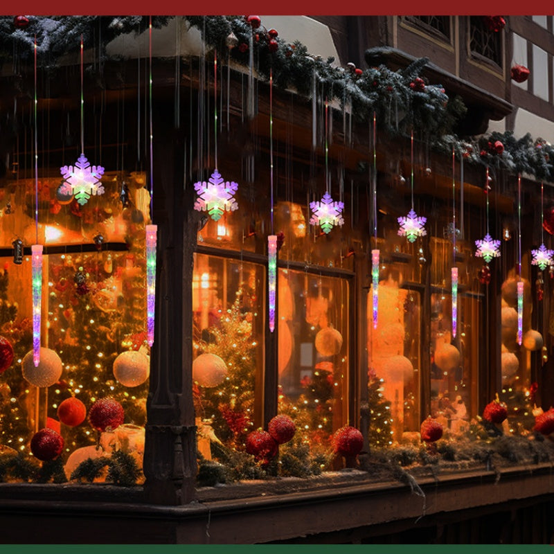 Christmas Atmosphere Snowflake Decorative Lamp