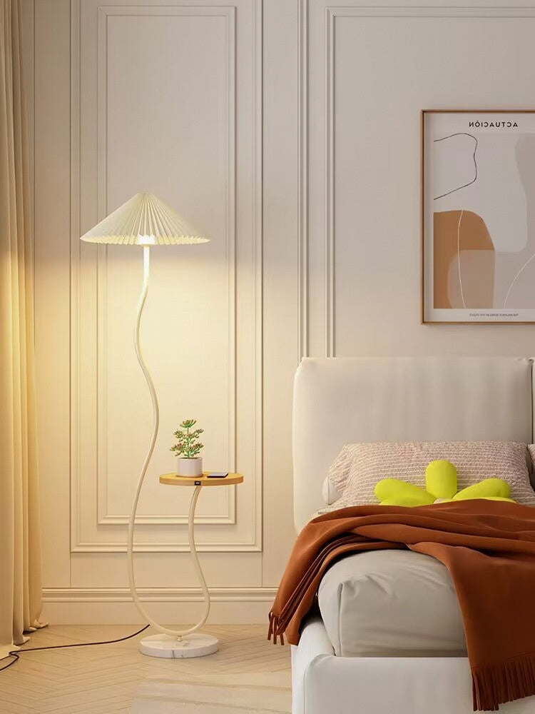 Retro Floor Lamp With Coffee Table
