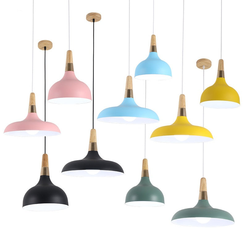 Modern And Simple Macaron Light Living Room And Dining Room