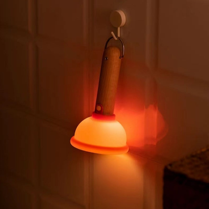 Toilet Plunger Night Lamp
