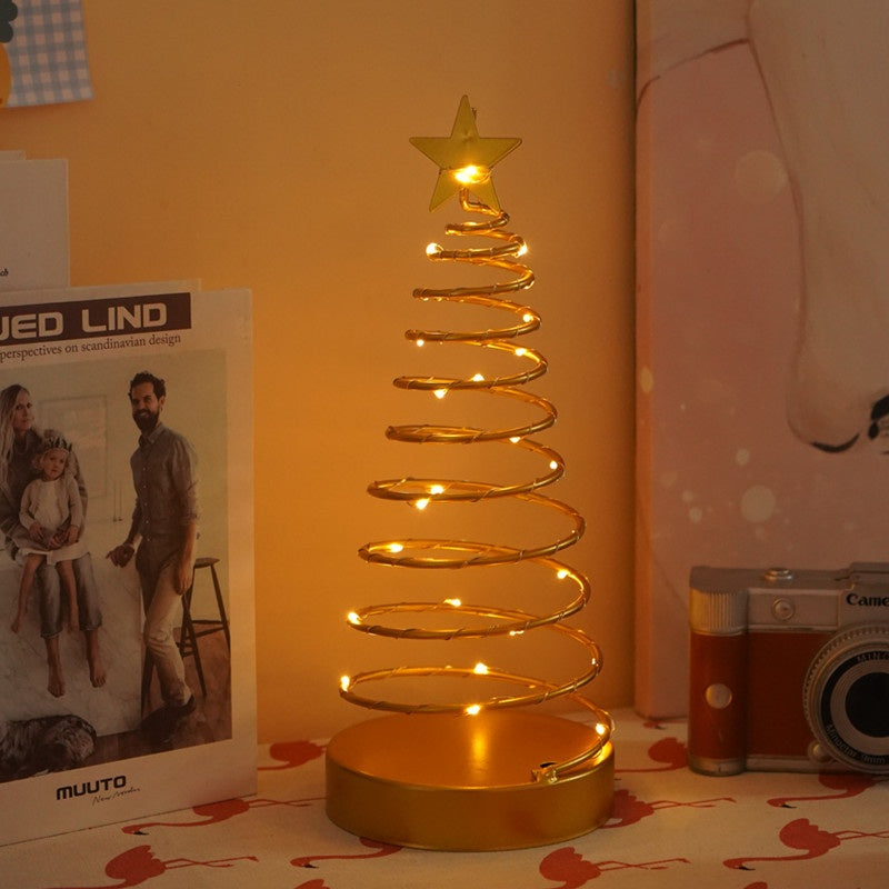 Star Crystal Christmas Tree Decorative Lights