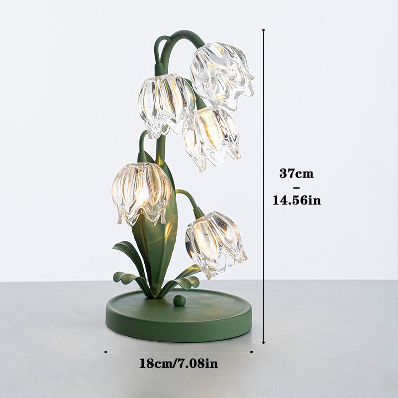 Pastoral Flower Atmosphere Table Lamp