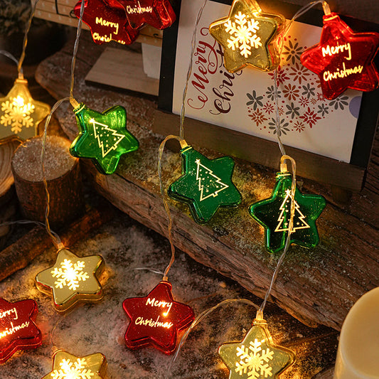 Christmas Holiday Decorative Star-Shaped Spherical Atmosphere Lights