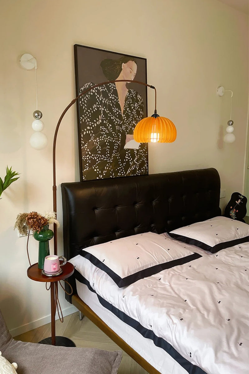 Retro Pumpkin Floor Lamp