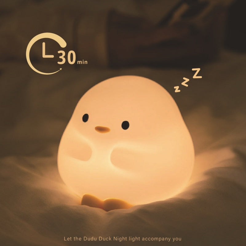 DuDu Duck Silicone Bedroom Night Light