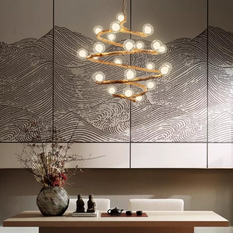 Simulated Retro Branch Chandelier Living Room And Dining Room