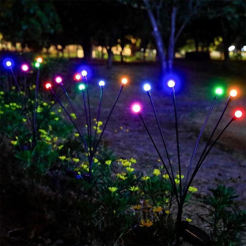 LED Solar Lamps For Courtyard Landscape Atmosphere Outdoor Waterproofing