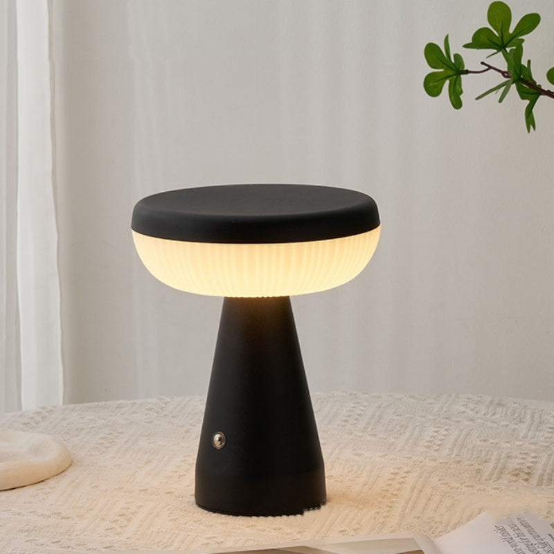 Mushroom Night Light, Simple Bedroom Bedside Charging Atmosphere Table Lamp