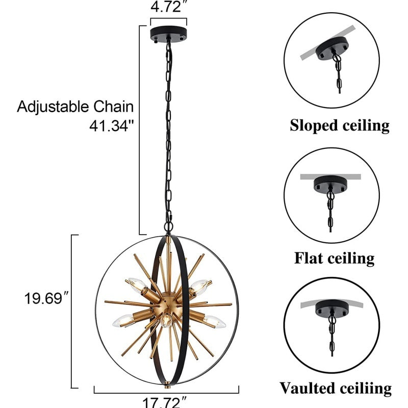 Restaurant Farmhouse Cafe Exhibition Hall Corridor Corridor Guest Room Ceiling Fireworks Chandelier