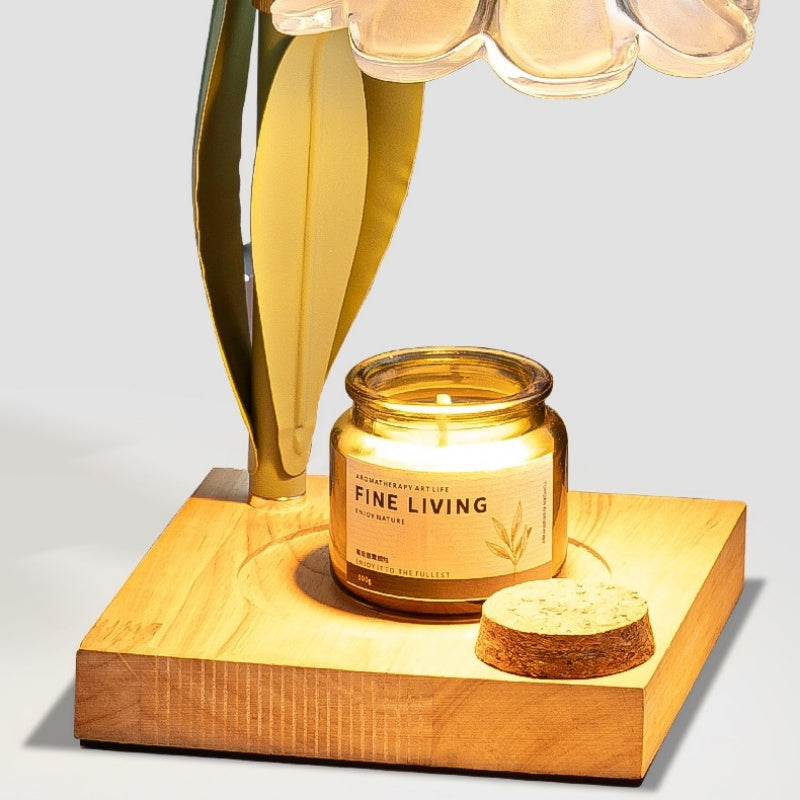 Lily Of The Valley Wax Melting Lamp Table Lamp