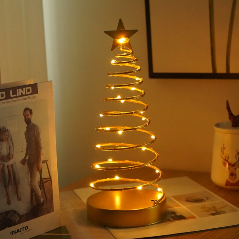Star Crystal Christmas Tree Decorative Lights