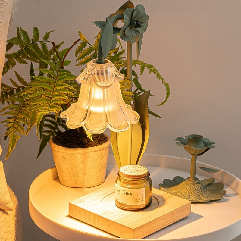 Lily Of The Valley Wax Melting Lamp Table Lamp