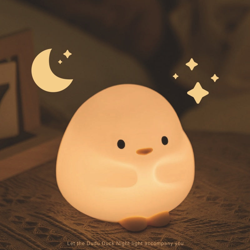 DuDu Duck Silicone Bedroom Night Light