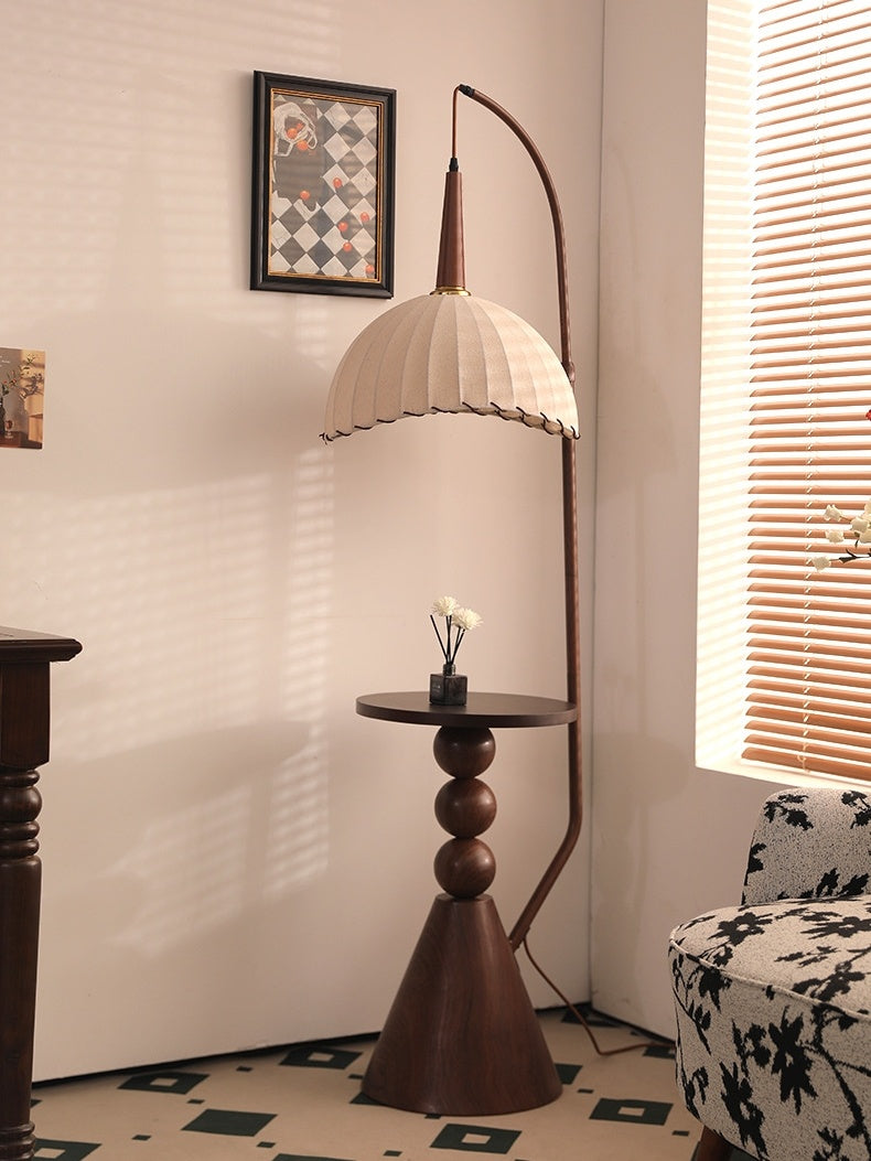 Fabric Floor Lamp With Storage Function