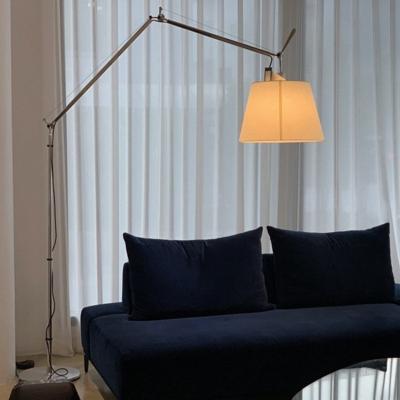 Simple Swing Arm Floor Lamp