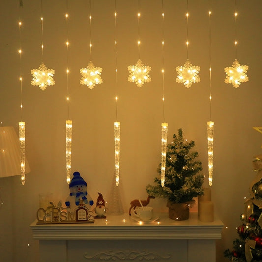 Christmas Atmosphere Snowflake Decorative Lamp
