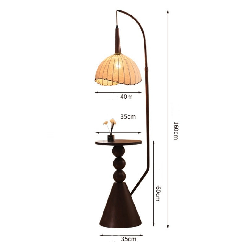Fabric Floor Lamp With Storage Function