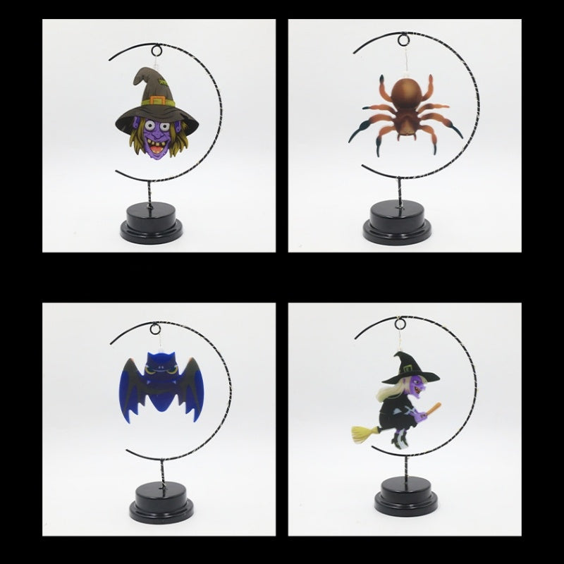 Halloween Iron And Copper Wire Lanterns, Party Atmosphere Decorative Lights