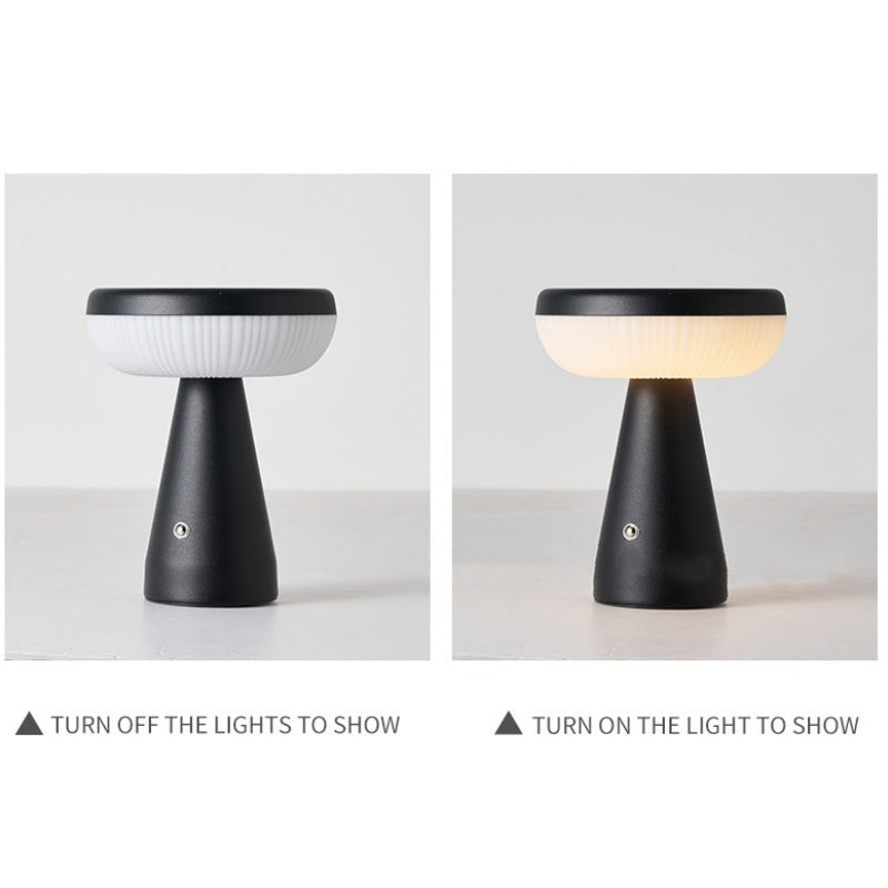 Mushroom Night Light, Simple Bedroom Bedside Charging Atmosphere Table Lamp