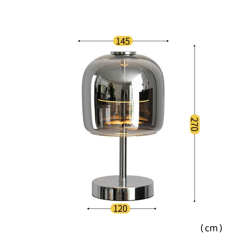 Simple and Elegant Glass Table Lamp
